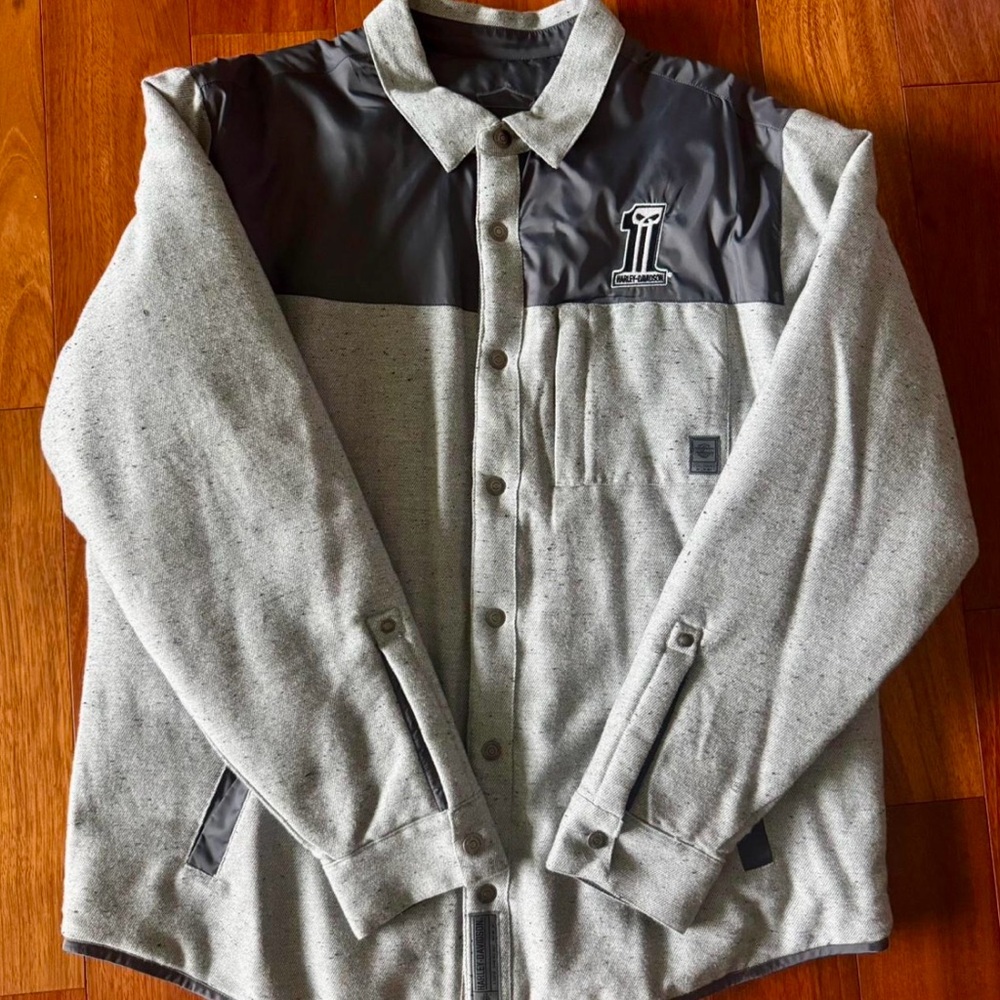 Men’s Harley Davidson reversible XL coat jacket NEW never worn no tags